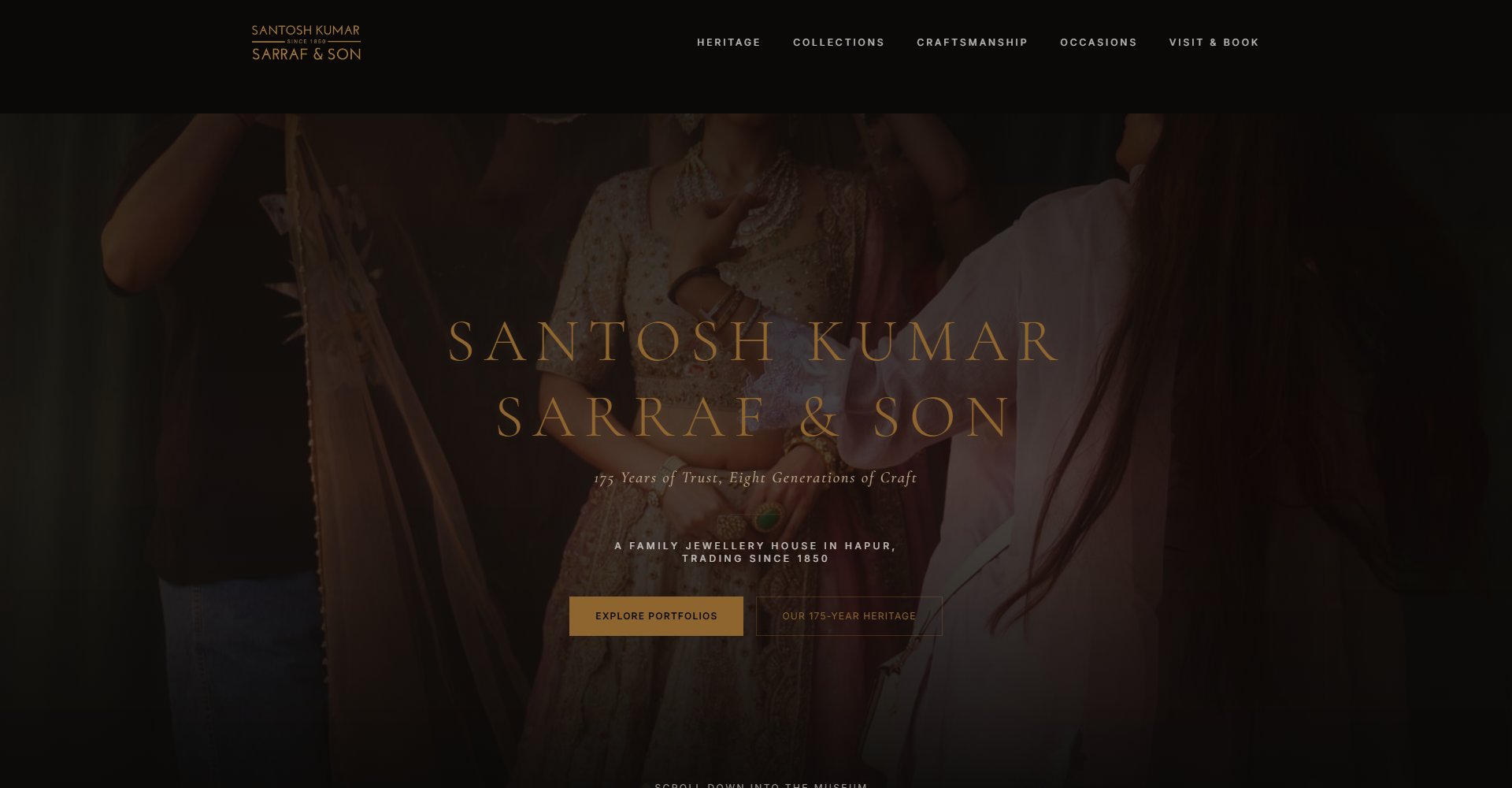 Santosh Kumar Sarraf & Son — branding by APT Brand Lab